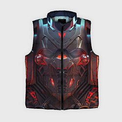 Женский жилет Панцирь киборга, цвет: 3D-светло-серый