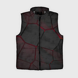 Женский жилет Очень горячая лава, цвет: 3D-светло-серый