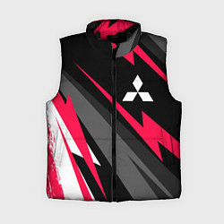 Женский жилет Mitsubishi fast lines, цвет: 3D-черный