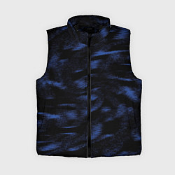 Женский жилет Абстракция синего