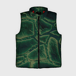Женский жилет Малахитовые камни