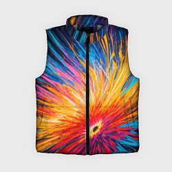 Женский жилет Абстрактный цветок