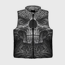 Женский жилет Череп в стиле Гигера