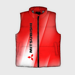 Женский жилет Mitsubishi sign, цвет: 3D-светло-серый