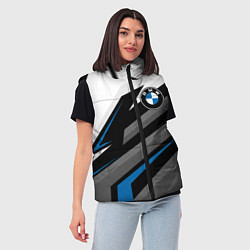 Женский жилет БМВ - спортивная униформа, цвет: 3D-черный — фото 2
