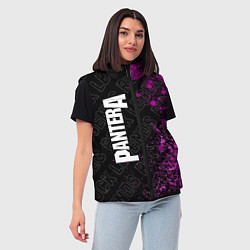 Женский жилет Pantera rock legends: по-вертикали, цвет: 3D-черный — фото 2