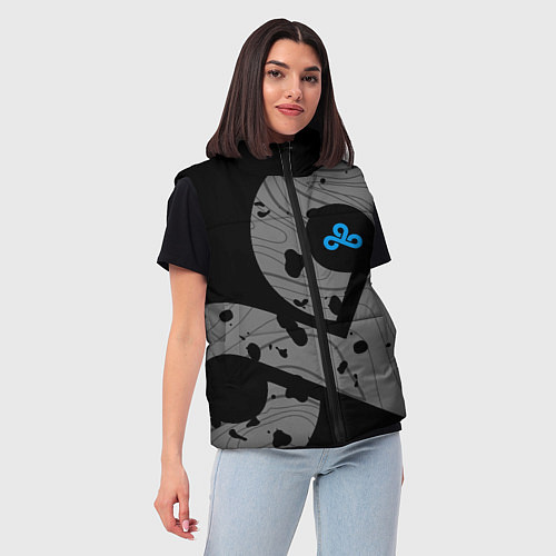 Женский жилет Форма Cloud 9 black / 3D-Черный – фото 3