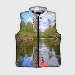 Женский жилет Красная байдарка