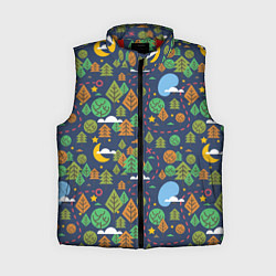 Женский жилет Ночной лес