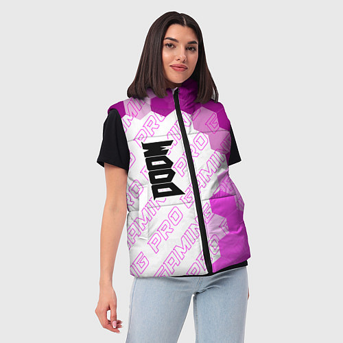 Женский жилет Doom pro gaming: по-вертикали / 3D-Черный – фото 3