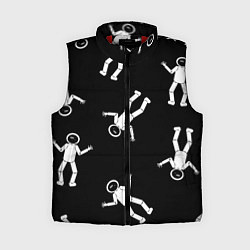 Женский жилет День космонавтики, цвет: 3D-красный