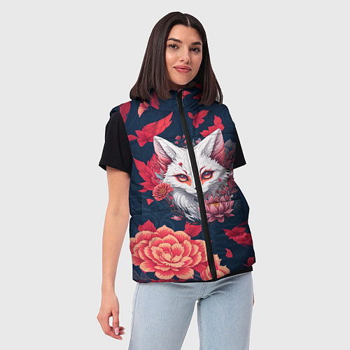 Женский жилет Братец лис / 3D-Черный – фото 3