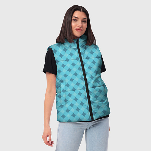 Женский жилет Style blue / 3D-Черный – фото 3