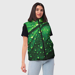Женский жилет Утренняя роса, цвет: 3D-черный — фото 2