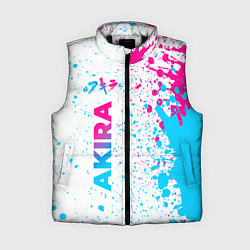 Женский жилет Akira neon gradient style: по-вертикали, цвет: 3D-черный