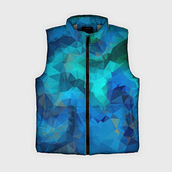 Женский жилет Blue fantasy, цвет: 3D-светло-серый