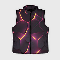 Женский жилет Пурпурные неоновые плиты