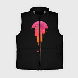 Женский жилет Творческий город, цвет: 3D-светло-серый