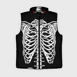 Женский жилет Skeleton ribs