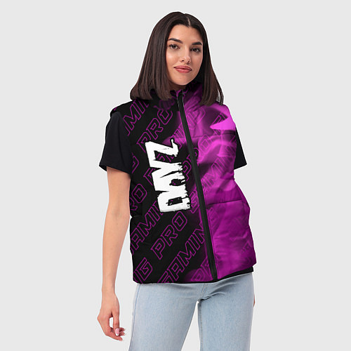 Женский жилет DayZ pro gaming: по-вертикали / 3D-Черный – фото 3