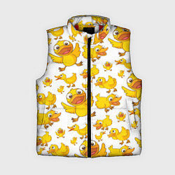 Женский жилет Yellow ducklings, цвет: 3D-красный