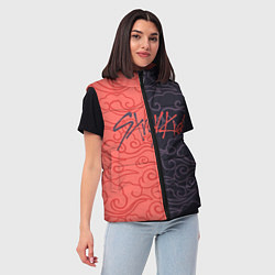 Женский жилет Strey Kids x Anime, цвет: 3D-черный — фото 2