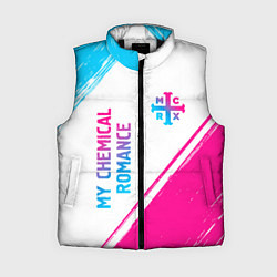 Женский жилет My Chemical Romance neon gradient style: надпись,, цвет: 3D-черный