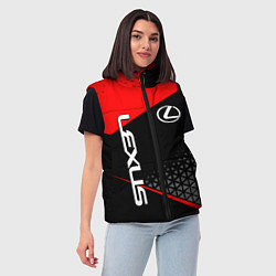 Женский жилет Lexus - red sportwear, цвет: 3D-светло-серый — фото 2