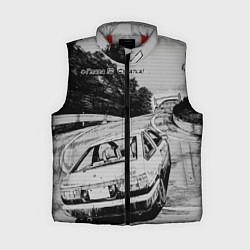 Женский жилет Тойота ae 86 - Инициал ди, цвет: 3D-красный