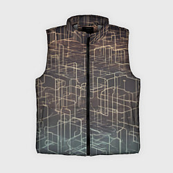 Женский жилет Киберпанк линии