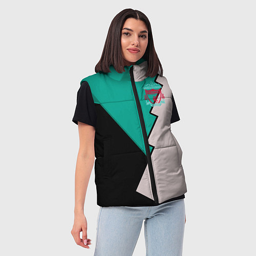 Женский жилет Выездная форма Ливерпуль / 3D-Красный – фото 3