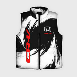 Женский жилет Honda - белые краски, цвет: 3D-светло-серый