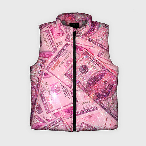 Женский жилет Дорого богато / 3D-Светло-серый – фото 1