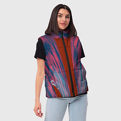 Женский жилет Глиняные облака, цвет: 3D-светло-серый — фото 2