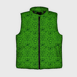 Женский жилет Shrek: Pattern, цвет: 3D-черный
