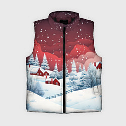 Женский жилет Искрящийся новогодний воздух