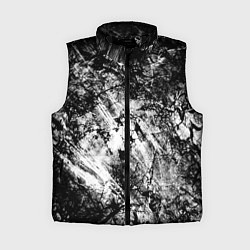 Женский жилет Зимний лес узоры