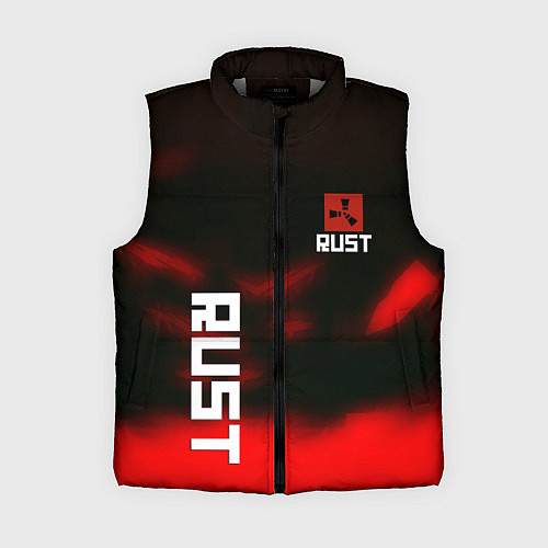 Женский жилет Rust the game colors / 3D-Светло-серый – фото 1