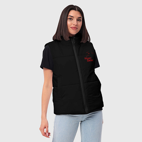 Женский жилет Чумной доктор Red / 3D-Красный – фото 3