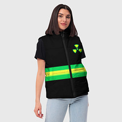 Женский жилет Stalker game, цвет: 3D-красный — фото 2