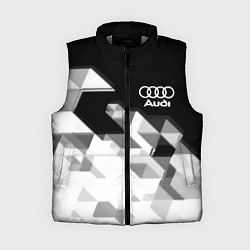 Женский жилет AUDI geometry sport, цвет: 3D-светло-серый