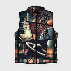 Женский жилет GTA space art, цвет: 3D-красный