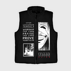 Женский жилет Commandments of Carthenon Temple, цвет: 3D-черный