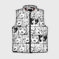 Женский жилет Ahegao pattern