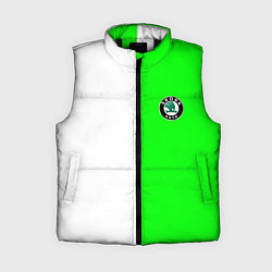 Женский жилет Skoda спорт, цвет: 3D-черный