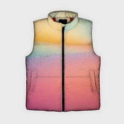 Женский жилет Радужные переходы градиент