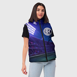 Женский жилет Inter ночное поле, цвет: 3D-черный — фото 2