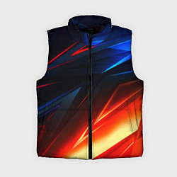 Женский жилет Geometry stripes neon steel