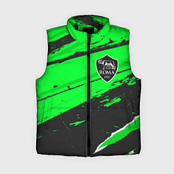 Женский жилет Roma sport green, цвет: 3D-черный