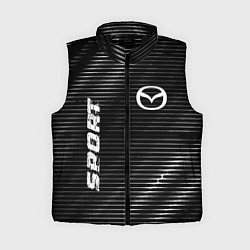 Женский жилет Mazda sport metal, цвет: 3D-черный